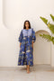 Tara Midi Dress Imperial Sapphire Safari