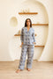 Amrita Pajamas Set Sapphire Paisley