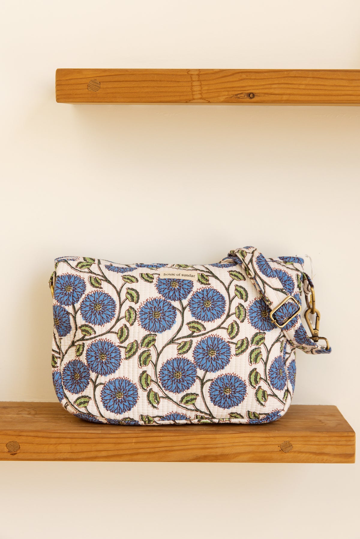 Shoulder Bag Blue Blossom