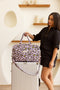 Large Travel Bag Amethyst Leopard