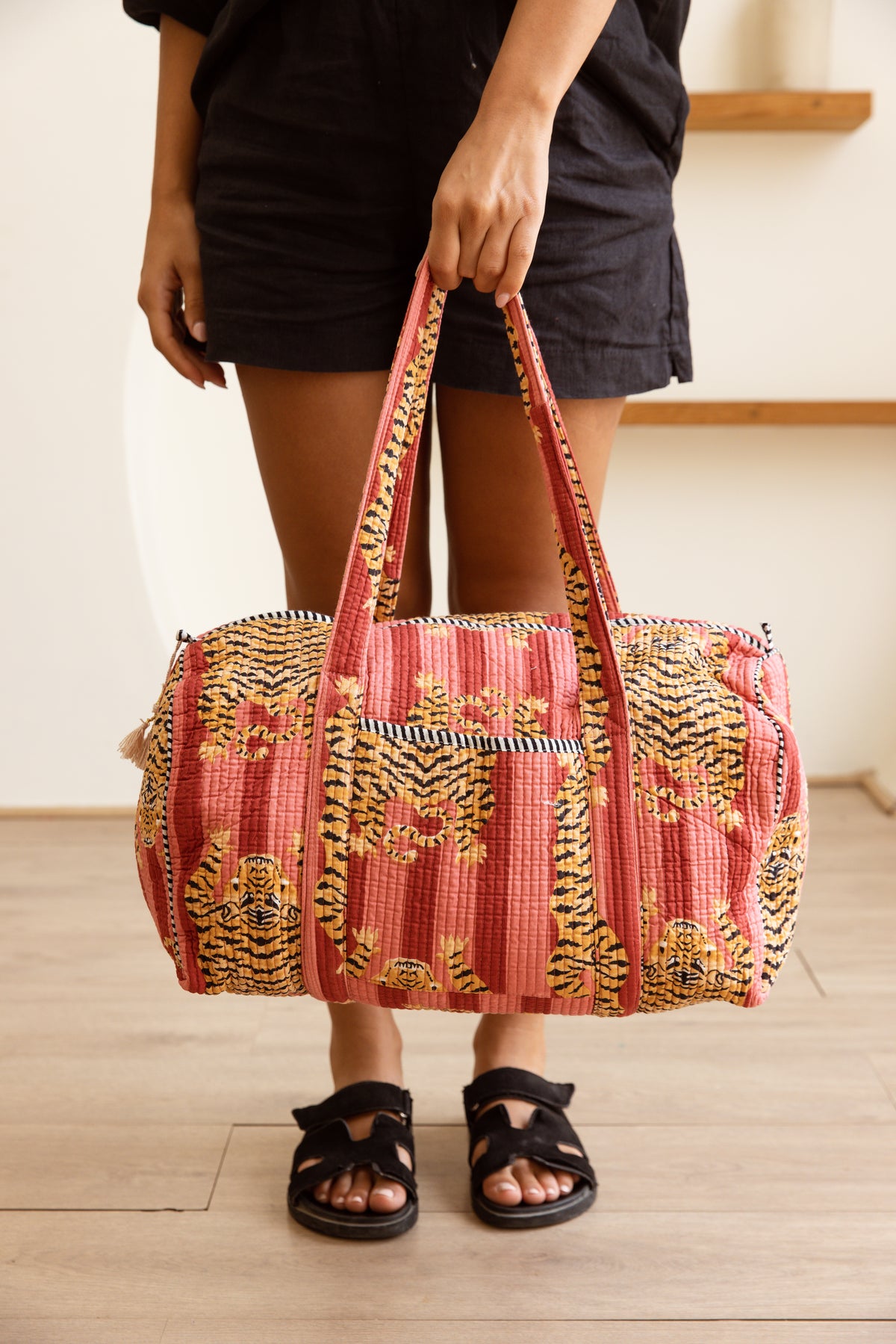 Duffel Bag Hibiscus Tigress