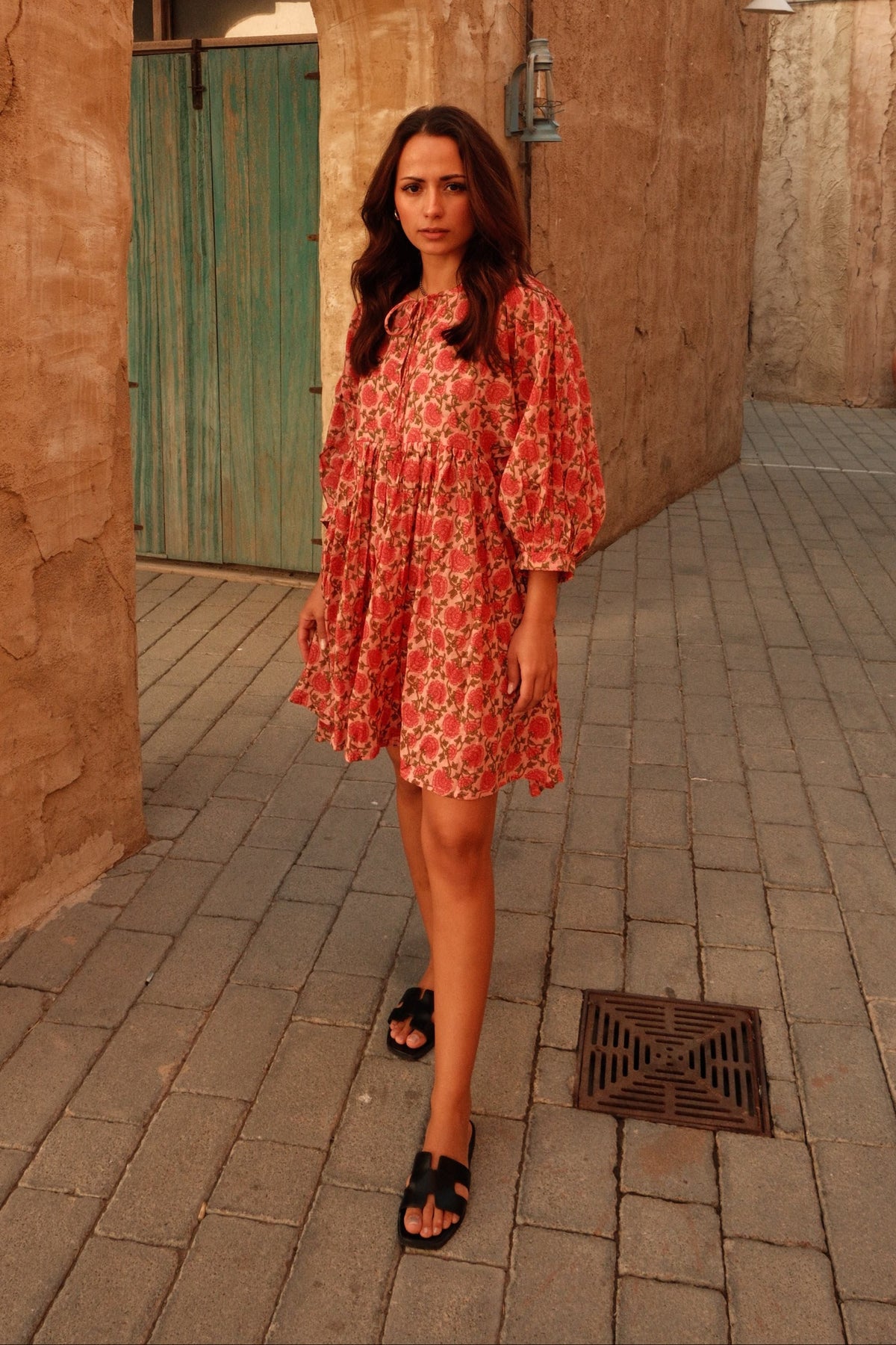 Maya Mini Dress Saffron Sun